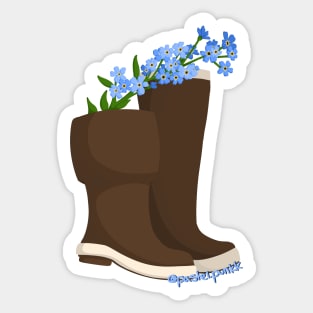 Forget Me Not Xtratuf Sticker